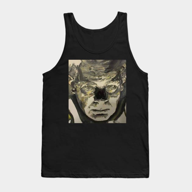 lon Chaney jr Tank Top by Mike Nesloney Art